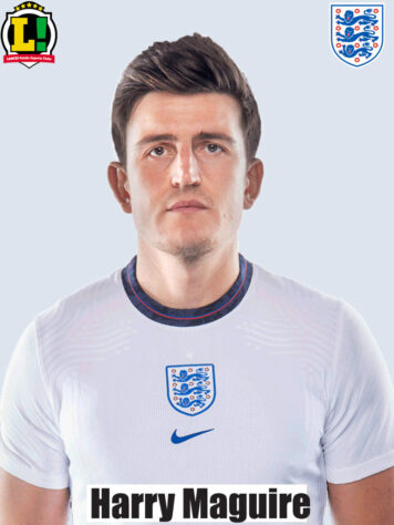 HARRY MAGUIRE - 5,0 - Teve um início muito aquém do esperado, dando muitas brechas para investidas adversárias. Subiu levemente de produção após o intervalo.