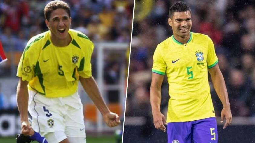 Edmilson (Brasil 2002) x Casemiro (Brasil 2022)