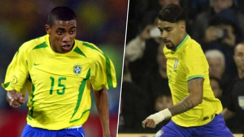 Kleberson (Brasil 2002) x Lucas Paquetá (Brasil 2022)