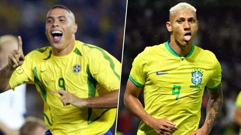 Ronaldo (Brasil 2002) x Richarlison (Brasil 2022)