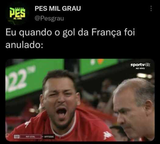 Os melhores memes de Tunísia 1 x 0 França pela última rodada rodada do Grupo D da Copa do Mundo.