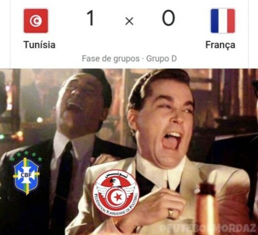 Os melhores memes de Tunísia 1 x 0 França pela última rodada rodada do Grupo D da Copa do Mundo.