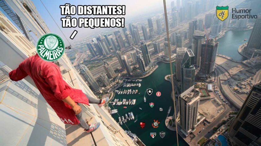 Maior do Brasil? Torcedores do Palmeiras tiram onda em memes após confirmação do 11º título do Brasileirão.