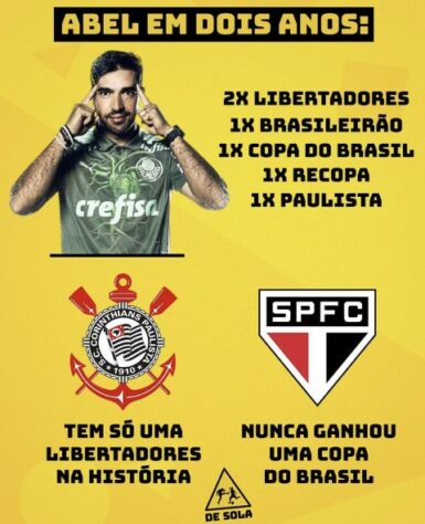 Maior do Brasil? Torcedores do Palmeiras tiram onda em memes após confirmação do 11º título do Brasileirão.