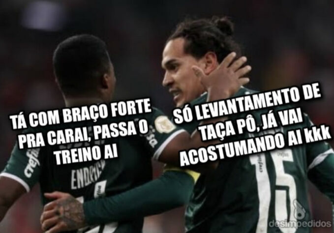 Maior do Brasil? Torcedores do Palmeiras tiram onda em memes após confirmação do 11º título do Brasileirão.