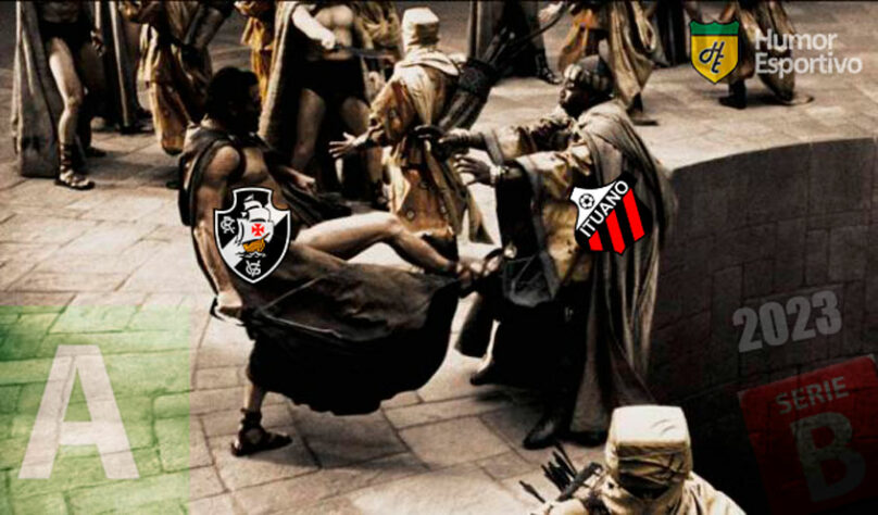 O Gigante voltou! Retorno do Vasco à Série A do Brasileirão rende memes nas redes sociais.