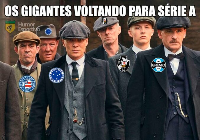 O Gigante voltou! Retorno do Vasco à Série A do Brasileirão rende memes nas redes sociais.