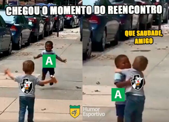 O Gigante voltou! Retorno do Vasco à Série A do Brasileirão rende memes nas redes sociais.