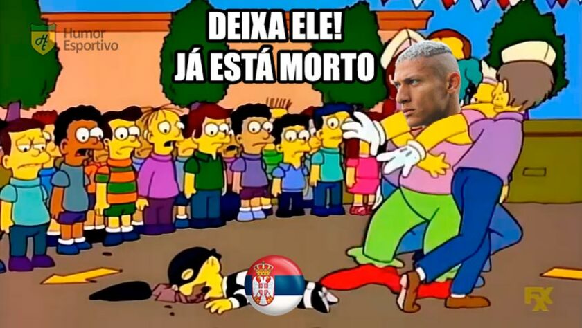 Os memes de Brasil x Sérvia na Copa do Mundo 2022