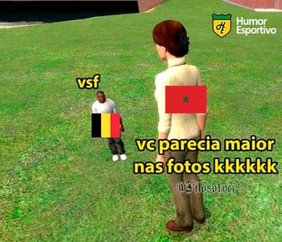 Os melhores memes de Marrocos 2 x 0 Bélgica pelo Grupo F da Copa do Mundo.