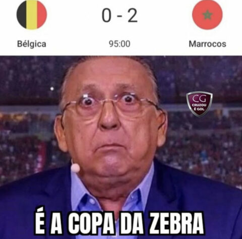 Os melhores memes de Marrocos 2 x 0 Bélgica pelo Grupo F da Copa do Mundo.