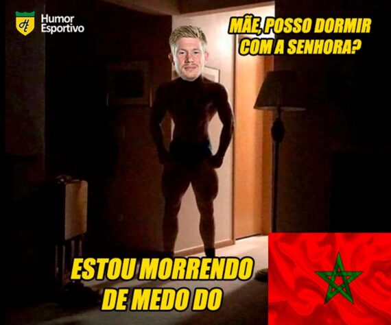 Os melhores memes de Marrocos 2 x 0 Bélgica pelo Grupo F da Copa do Mundo.