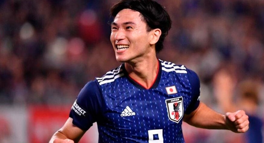 Japão: Takumi Minamino - Com passagem apagada pelo Liverpool recentemente, o meio-campista do Monaco tem bons números na seleção japonesa: ele fez 17 gols em 43 jogos com a camisa dos Samurais. 