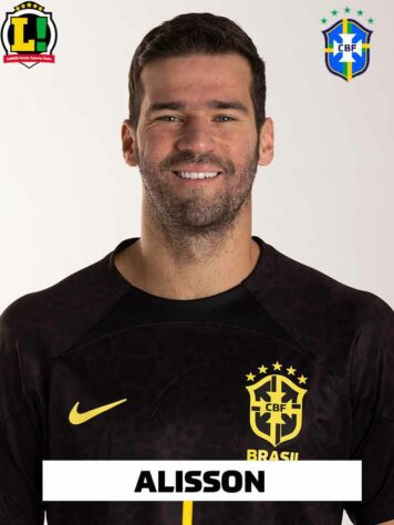 ALISSON - 6,0 - Apareceu apenas com os pés durante todo o jogo, já que a Croácia não finalizou em gol. No único chute, a Croácia empatou, mas a bola desviou. Não teve culpa.