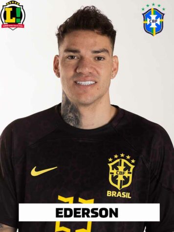 Ederson - 6,5 - Fez duas grandes defesas no primeiro tempo que salvaram o Brasil de tomar o gol já na primeira etapa. Vacilou em algumas saídas de bola.