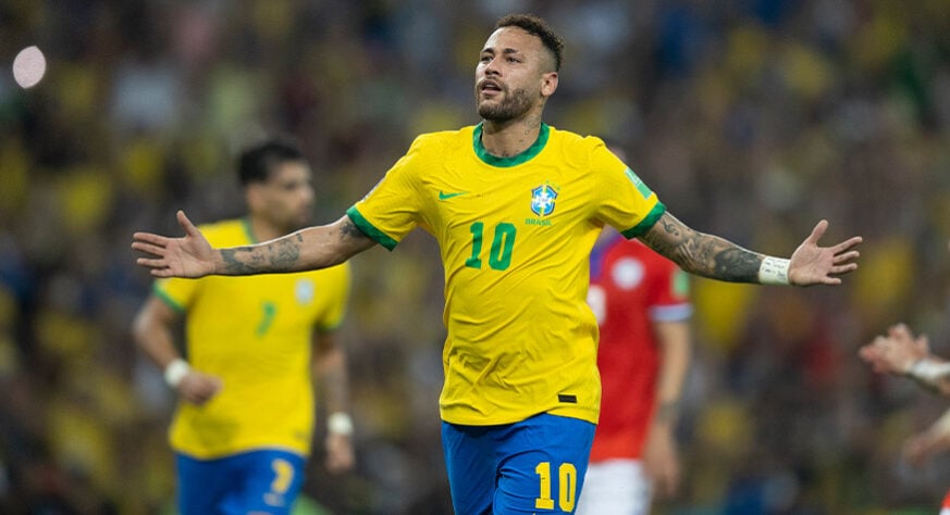 Copa do Mundo de 2014 - Local: Brasil - Autor do primeiro gol do Brasil na competição: Neymar (Marcelo marcou um gol contra antes) - Partida: Brasil 3 x 1 Croácia