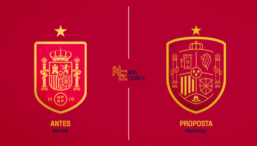 Escudos de Seleções Nacionais de Futebol