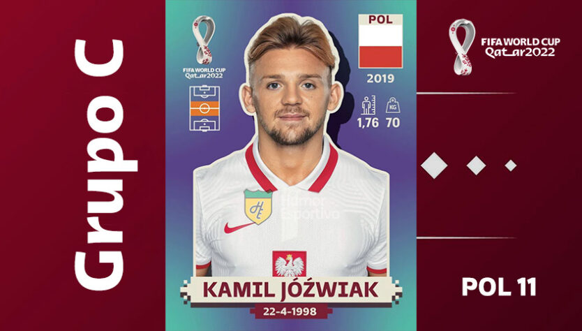 Grupo C - Seleção da Polônia: Kamil Jozwiak (POL 11)