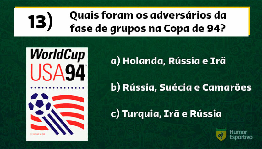 Quiz da Copa do Mundo: teste seu conhecimento sobre todos os títulos do Brasil. 