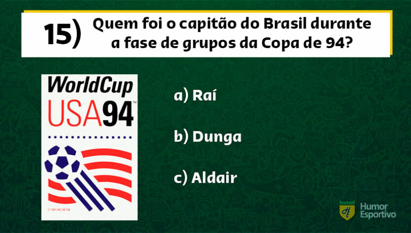 Quiz da Copa do Mundo: teste seu conhecimento sobre todos os títulos do Brasil. 