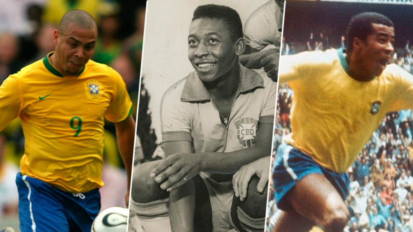 O Brasil tem uma história de sucesso em Copas do Mundo, mas você sabe quem são os principais goleadores da Seleção? O LANCE! preparou um ranking dos jogadores brasileiros que mais fizeram gols em Mundiais. Confira!