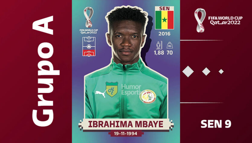 Grupo A - Seleção de Senegal: Ibrahima Mbaye (SEN 9)