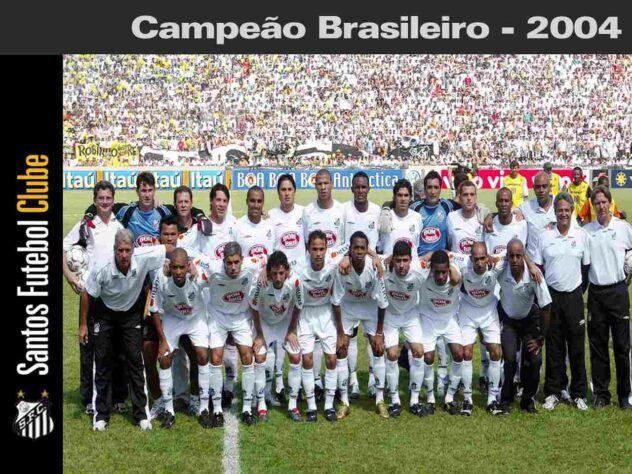 Santos - 8 títulos - Taça Brasil (1961, 1962, 1963, 1964 e 1965), Torneio Roberto Gomes Pedrosa (1968) e Campeonato Brasileiro (2002 e 2004)