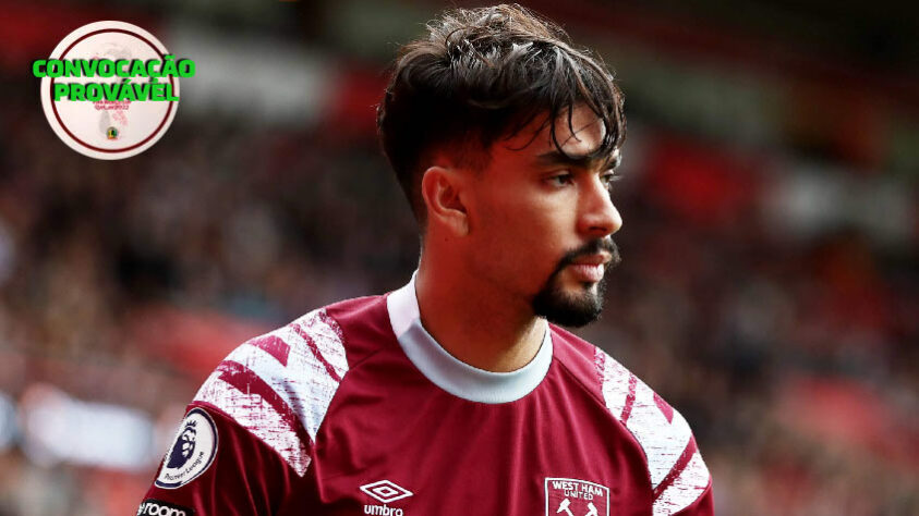 CONVOCAÇÃO PROVÁVEL - Lucas Paquetá (West Ham) - O meio-campista realizou diversas partidas na equipe titular da Seleção em um recorte recente. Além de marcar muitos gols, o atleta parece ter a confiança do treinador.