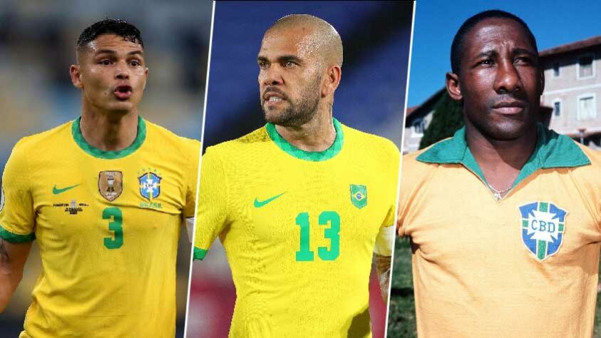 Daniel Alves e Thiago Silva, com a convocação de Tite para o Qatar, entraram no ranking de brasileiros com mais idade a serem convocados para uma Copa do Mundo. Confira a seguir o top 5 atletas mais velhos do Brasil a serem selecionados para a competição e, depois, o top 10 geral de jogadores mais velhos a atuarem em partidas da Copa.