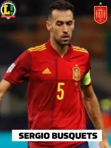 BUSQUETS - 5,0 - Com sua vivência, lutou para ditar o ritmo da Espanha. Só que, aos poucos, caiu de ritmo e deixou a equipe vulnerável.