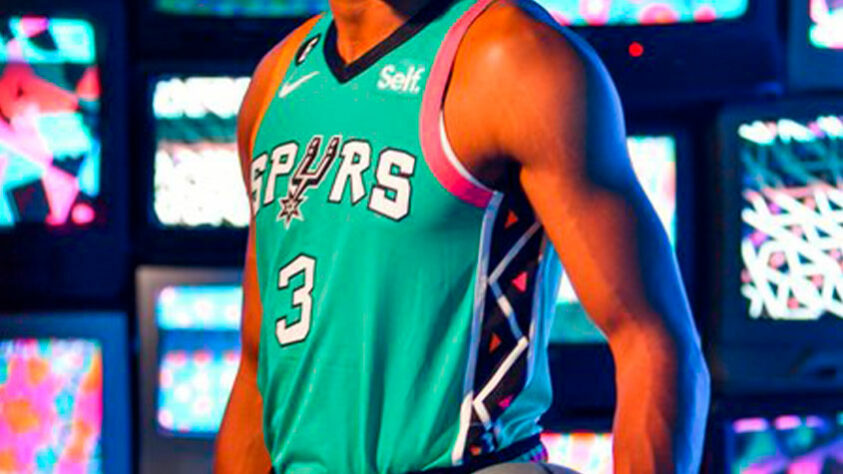 San Antonio Spurs - uniforme City Edition