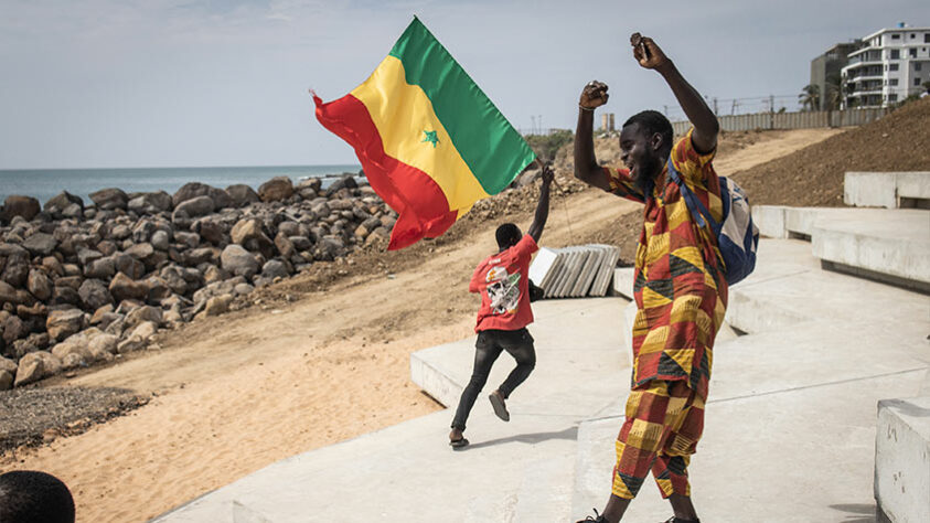 A ausência de Mané não tirou a alegria e esperança do povo senegalês de ir longe na Copa do Mundo.