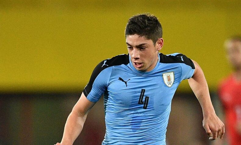 7º - Federico Valverde (URU) - meio-campista do Real Madrid - 24 anos - valor de mercado: 100 milhões de euros (aproximadamente R$ 551 milhões)