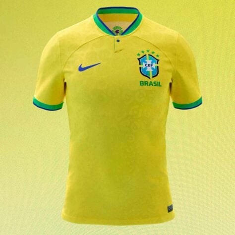 Brasil (grupo G): camisa 1 / fornecedora: Nike