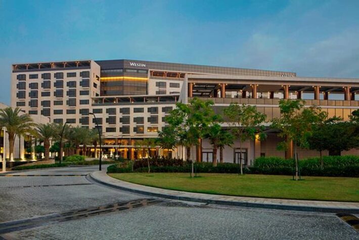 O Westin Doha Hotel & Spa será a "casa" da Seleção Brasileira durante a Copa do Mundo no Qatar. A delegação do Brasil chegará ao hotel neste sábado. Nesta galeria, veja fotos do local, que esbanja luxo.