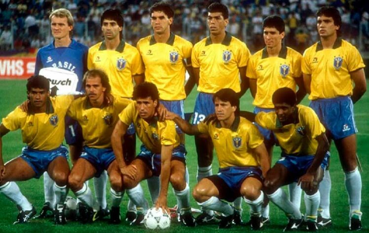 Copa 1990/ Sede: Itália - Técnico: SEBASTIÃO LAZARONI - Brasil eliminado nas oitavas de final