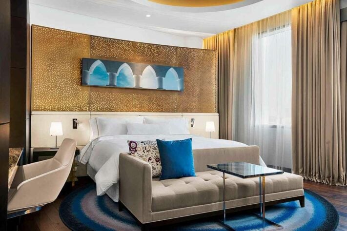 O hotel conta com 264 quartos, com 200 já reservados para integrantes da Amarelinha.
