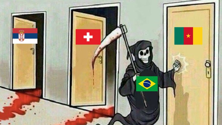 Copa do Mundo: os melhores memes da vitória do Brasil sobre a Suíça, com direito a belo gol de Casemiro.