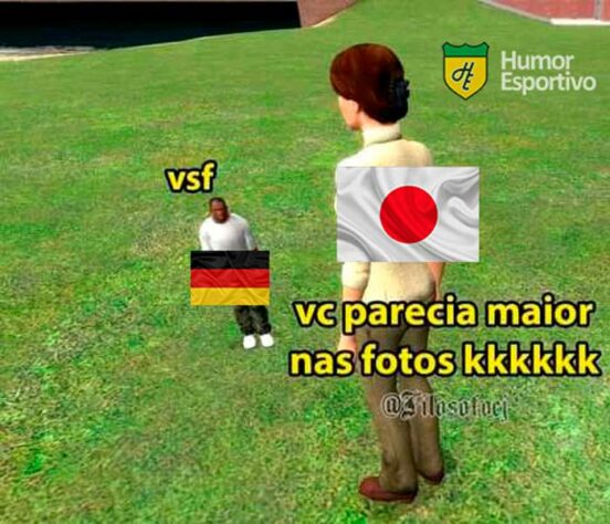 Copa do Mundo - Os melhores memes da derrota da Alemanha, de virada, para o Japão.