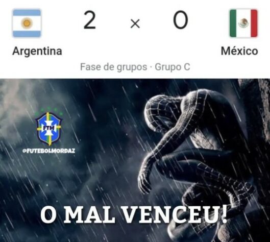 Copa do Mundo: os melhores memes de Argentina 2 x 0 México