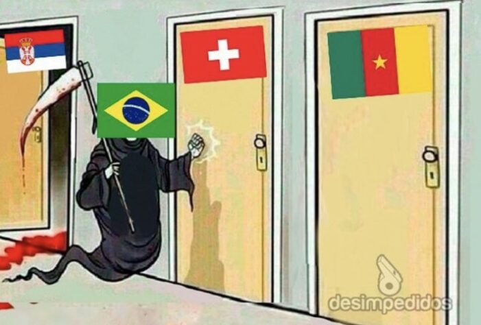 Os melhores memes da vitória do Brasil sobre a Sérvia na estreia da Copa do Mundo do Qatar.