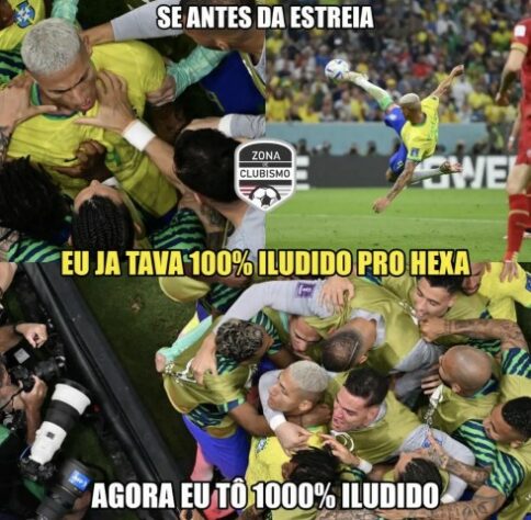 Brasil vence e torcedores se divertem com memes, Esportes