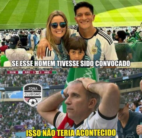 Nem Messi deu jeito! Derrota da Argentina na estreia da Copa do Mundo rende memes nas redes sociais.