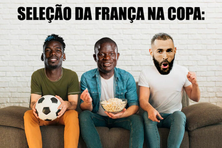 Sequência de lesões e desfalques da França para a Copa do Mundo do Qatar inspira memes na web.