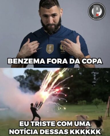 Sequência de lesões e desfalques da França para a Copa do Mundo do Qatar inspira memes na web.