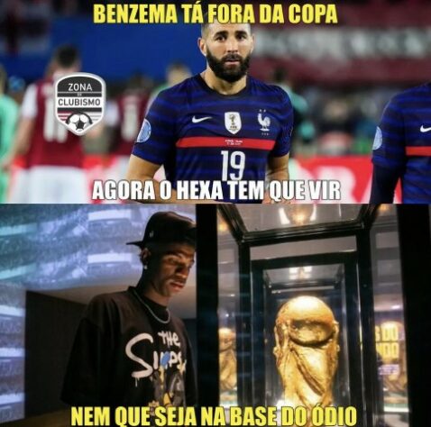 Sequência de lesões e desfalques da França para a Copa do Mundo do Qatar inspira memes na web.