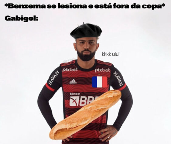 Sequência de lesões e desfalques da França para a Copa do Mundo do Qatar inspira memes na web.