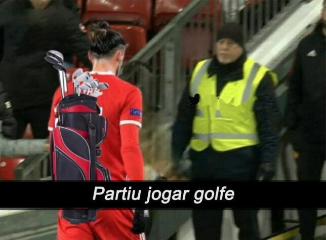 Web faz memes com Gareth Bale, principal nome do País de Gales, eliminado na fase de grupos da Copa do Mundo.