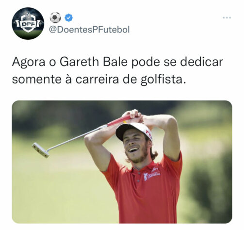 Web faz memes com Gareth Bale, principal nome do País de Gales, eliminado na fase de grupos da Copa do Mundo.