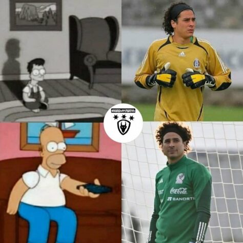 As redes sociais bombaram com memes de Guillermo Ochoa.